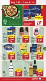 Folheto ALDI semana 41 Página 15: Cucina croissants recheados €0,99, Cucina Queijo Ricotta €1,59