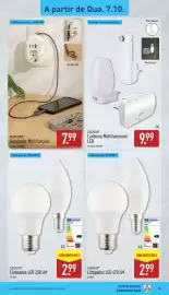 Folheto ALDI semana 41 Página 25: Lâmpadas led 470 lm €2,99, Lâmpadas led 250 lm €2,99