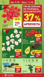 Folheto ALDI semana 41 Página 26: Cogumelos Marron €2,29, Abacate €2,99