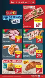 Folheto ALDI semana 41 Página 27: Hambúrgueres Kids dos Açores €3,99, Lombo de Porco Assado €4,69