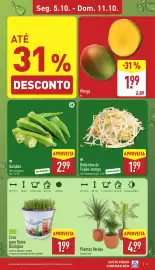 Folheto ALDI semana 41 Página 3: Plantas Verdes €4,99, Rebentos de Feijão-mungo €1,99