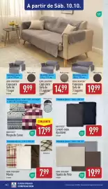Folheto ALDI semana 41 Página 36: Roupa de Cama Novitesse €17,99, Home creation manta €7,99