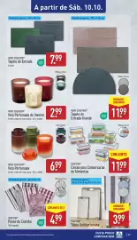 Folheto ALDI semana 41 Página 37: Caixas para Conservação de Alimentos Crofton €11,99, Home creation tapete de entrada €7,99
