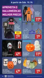 Folheto ALDI semana 41 Página 38: Home creation decoração led de halloween €11,99