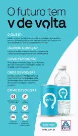 Folheto ALDI semana 41 Página 5: O futuro tem v de volta O QUE É? volta é a marca que dá uma nova vida às embalagens de