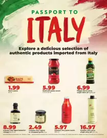 Hy-Vee weekly ad week 40 Page 22: Botticelli Pasta Sauce €5,99, Gustare Vita pasta sauce €5,97