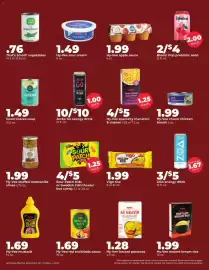 Hy-Vee weekly ad week 40 Page 4: THAT'S SMART CUT green beans Sour Cream Sour Cream APPLE SAUCE ex Bloom .76 That's Smart!