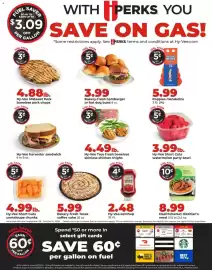 Hy-Vee weekly ad week 40 Page 9: EARN UP TO FUEL SAVE $3.09 OFF GALLON PER FUEL SAVER EARN 3¢ OFF GALLON PER WITH PERKS YOU