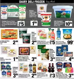 Super King Markets weekly ad week 40 Page 6: Abali Probiotic Yogurt €2,99, London Dairy Ice Cream €3,99