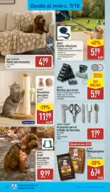 Folleto ALDI semana 41 Página 18: Cachet y Romeo accesorios para el cuidado de mascotas €1,99