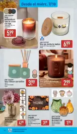 Folleto ALDI semana 41 Página 22: Home Creation vela perfumada invernal €2,99