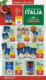 Folleto ALDI semana 41 Página 28: Cucina Nobile tallarines de sabores €1,99, Cucina tomates secos en aceite €1,59