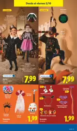 Catálogo Lidl | Halloween Página 17: Accesorios €1,99, Disfraz €7,99