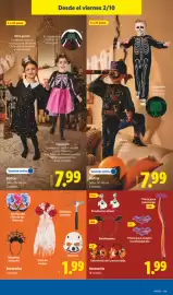 Catálogo Lidl | Halloween Página 19: Accesorios €1,99, Disfraz €7,99