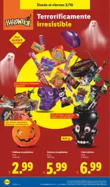 Catálogo Lidl | Halloween Página 2: Fini LL WEEK Desde el viernes 2/10 Terroríficamente HALLOWEEN irresistible Por tiempo