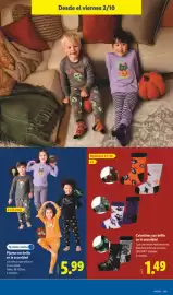 Catálogo Lidl | Halloween Página 21: Pijama con brillo en la oscuridad €5,99, Calzetines con brillo en la oscuridad €1,29