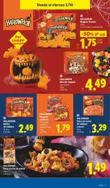 Catálogo Lidl | Halloween Página 3: Halloween monster nuggets €4,49, Halloween wraps de zanahoria €1,79