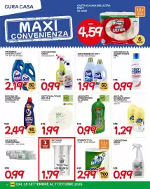 Volantino Hardis Pagina 14: Sgrassatore Spray €0,99, Ammorbidente Soft €1,99