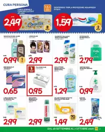 Volantino Hardis Pagina 15: Salviette baby effetto idratante fria baby €1,49, Shampoo/balsamo head & shoulders €2,99