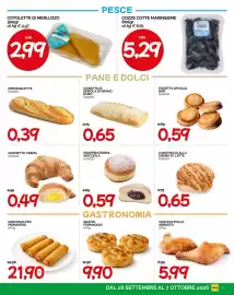Volantino Hardis Pagina 5: Krapfen crema nocciola €0,59, Gratin formaggio €9,90