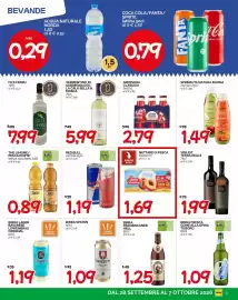 Volantino Hardis Pagina 9: Red Bull €1,19, The limone pesca Dorte' senza zucchero €0,89