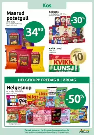 Joker kundeavis uke 40 Side 10: Helgesnop €27,90, Søtkjeks €25,90
