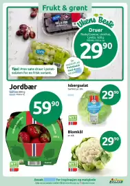 Joker kundeavis uke 40 Side 3: Blomkål €19,90, Jordbær €59,90