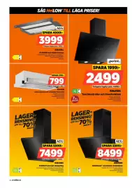 Power reklamblad vecka 40 Sida 46: AEG köksfläkt €8.499,00, Point köksfläkt €2.499,00
