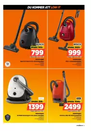 Power reklamblad vecka 40 Sida 49: Bosch dammsugare €799,00, Miele Dammsugare €2.499,00