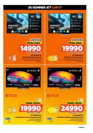 Power reklamblad vecka 40 Sida 5: LG 65" 4K Smart-TV €19.990,00, LG 77" 4K Smart-TV €24.990,00