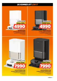 Power reklamblad vecka 40 Sida 51: Dreame €7.990,00, Dreame 30 000 Pa Vormax™ sugkraft, handsfree docka €7.990,00