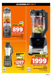 Power reklamblad vecka 40 Sida 57: Chef Matteo Mixer €1.297,00, Ninja mixer €899,00