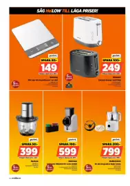 Power reklamblad vecka 40 Sida 58: Point brödrost €249,00, Point matrivare €599,00