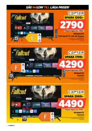 Power reklamblad vecka 40 Sida 6: Cepter 4K Smart-TV €4.290,00, Cepter 4K Smart-TV €4.490,00