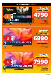 Power reklamblad vecka 40 Sida 7: Cepter QLED €6.990,00, Cepter QLED €7.990,00