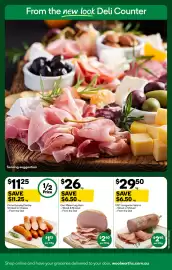 Woolworths catalogue week 40 Page 17: Don Melosi Leg Ham €26,00, KRC Hungarian Salami €29,50