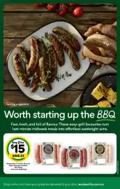 Woolworths catalogue week 40 Page 19: Woolworths Premium Butcher Style Sausage Varieties €15,00