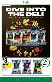 Woolworths catalogue week 40 Page 31: Red Rock Deli Potato Chips €3,00