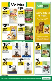 Woolworths catalogue week 40 Page 42: Churu Purée Cat Treats €2,25, Nature's Gift Wet Dog Food €1,75