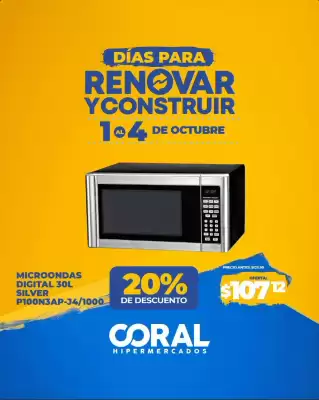 Coral Hipermercados (válido hasta 6-10)