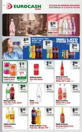Eurocash gazetka Strona 10: Napój gazowany: Coca-Cola, Fanta, Sprite €3,89, Kinley Yang tonic €4,19
