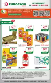 Eurocash gazetka Strona 20: Sok: Bahama pomidor €1,89, Napój: Smakotek €0,59