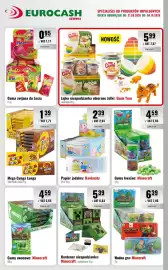 Eurocash gazetka Strona 7: Papier jadalny: Banknoty €2,39, Wodna gra: Minecraft €6,39