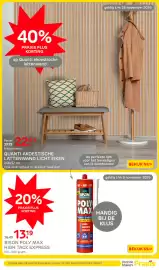 Praxis folder Pagina 3: 40% PRAXIS PLUS KORTING op Quanti akoestische lattenwand geldig t/m 29 november 2026 Per m² 37.79