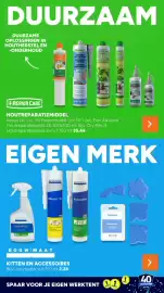 BOUWMAAT folder Pagina 13: Repaire Care Houtreparatiemiddel €35,46, Bouwmaat Kitten en Accessoires €2,38