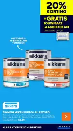 BOUWMAAT folder Pagina 16: Sikkens binnenlakken rubbol bl rezisto €50,29