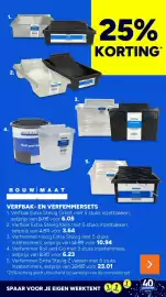 BOUWMAAT folder Pagina 19: Verfemmer Hoog Extra Stevig €10,94, Verfbak Extra Stevig Groot €6,05