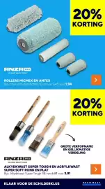 BOUWMAAT folder Pagina 20: Anza pro rollers micmex en antex €1,94