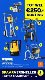 BOUWMAAT folder Pagina 21: Wagner Verfspuiten €899,00