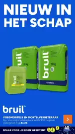 BOUWMAAT folder Pagina 23: Bruil voegmortels en mortelverbeteraar €44,24